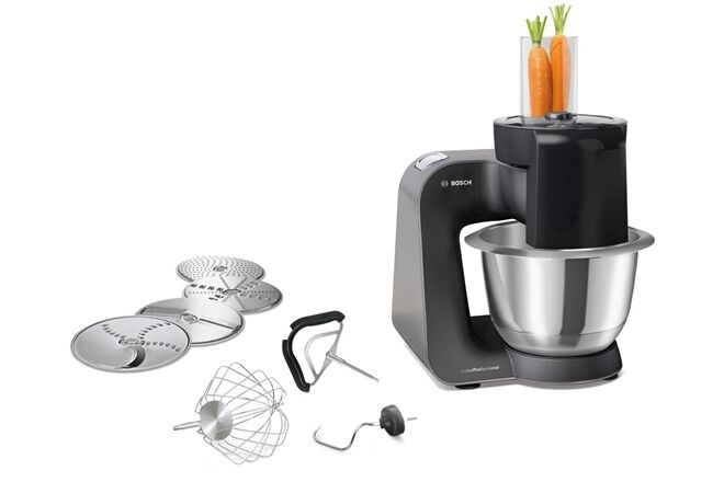 Bosch MUM59N26DE Schwarz-Edelstahllook