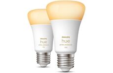 hue White Ambiance E27 8W 2er Pack (schwarz)