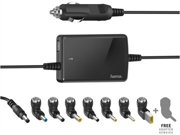 Hama Universal KFZ-Notebook-Netzteil 70W (schwarz)