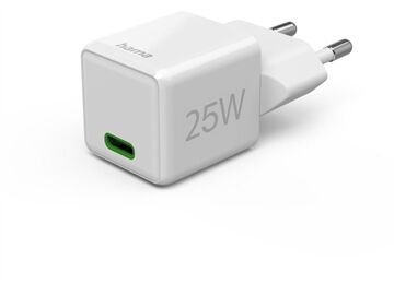 Hama Schnellladegerät (25W). (weiss)
