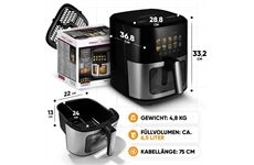 Proficook PC-FR 1286 H (edelstahl/schwarz)