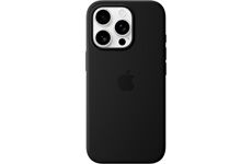 Apple Silikon Case mit MagSafe (schwarz)