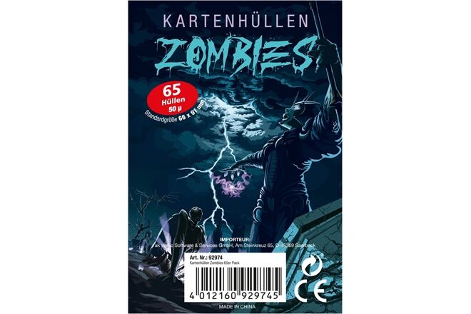 AKTRADE Kartenhüllen Zombies 65er Pack