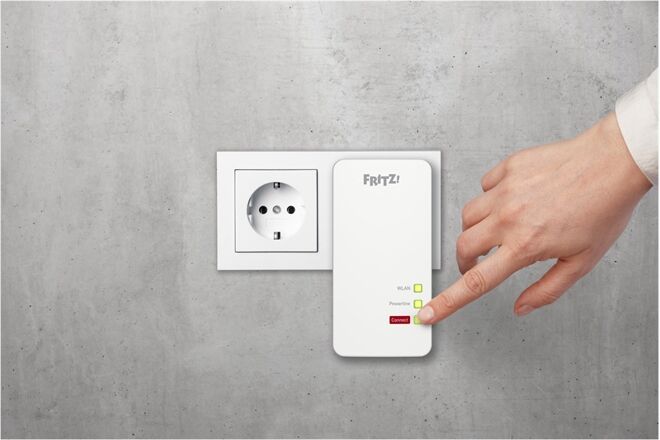 AVM FRITZ!Powerline 1260 WLAN Set Weiss