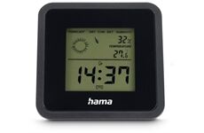 Hama Thermo-/Hygrometer Borneo (schwarz)