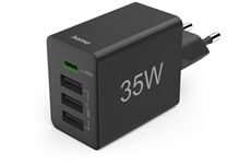 Hama Multi USB/USB-C Ladegerät (35W) (schwarz)