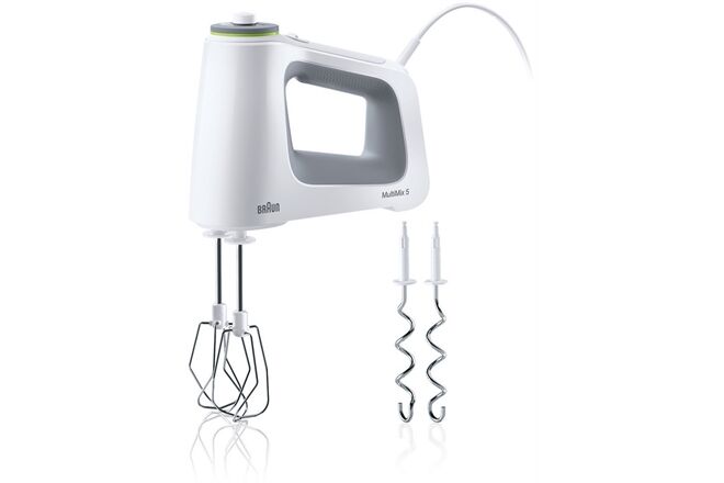 Braun HM 5100WH MultiMix 5 Weiss-Grau