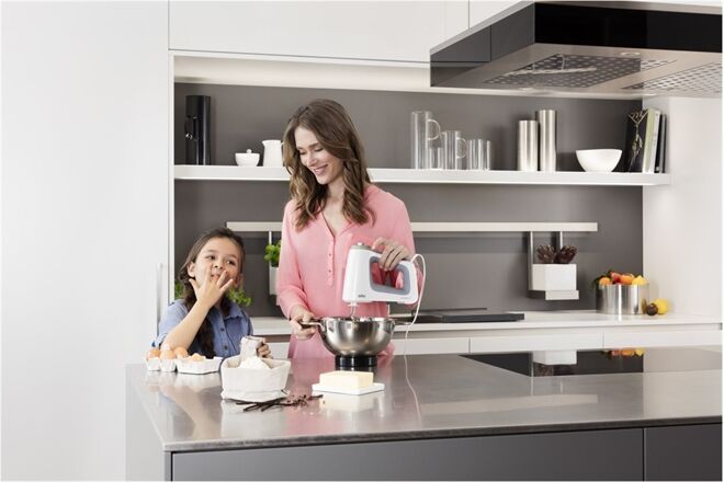 Braun HM 5100WH MultiMix 5 Weiss-Grau