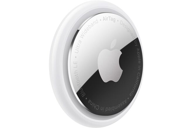 Apple AirTag - Silber - Weiß - iOS 14.5 - IP67 - C