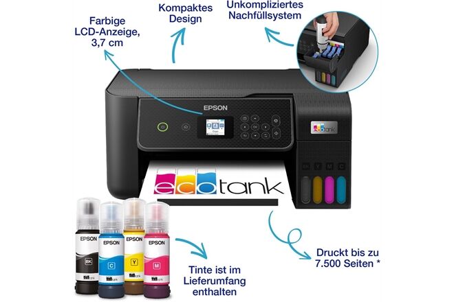 Epson Set:ECOTANK ET-2871+LW-C610