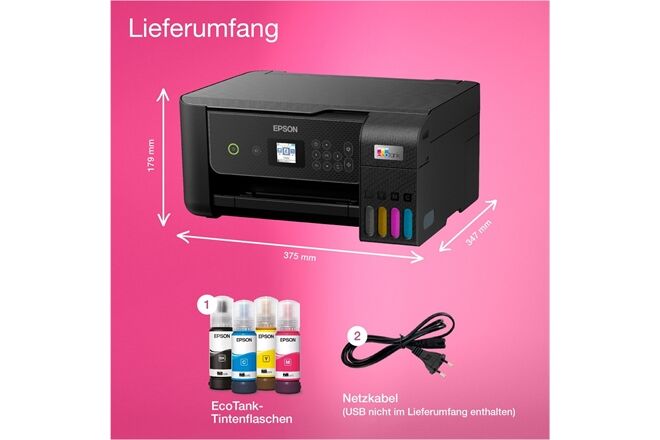 Epson Set:ECOTANK ET-2871+LW-C610
