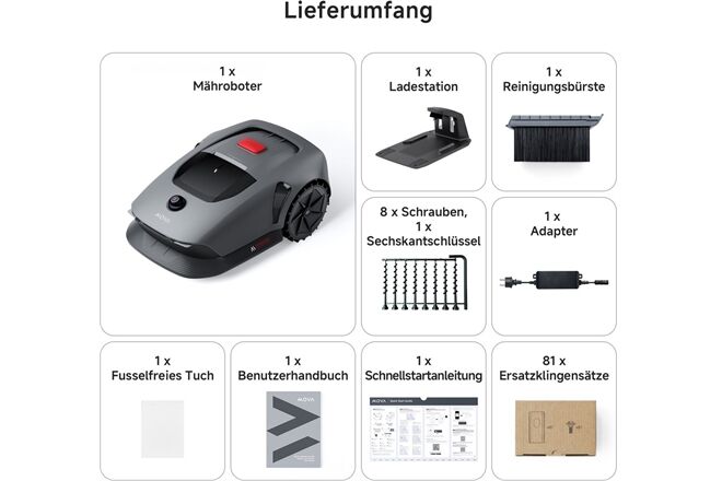 DREAME Mova Mower M600 Kit