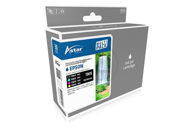 ASTAR AS46088 kompatibel zu Epson T0615 STD88+ CMYK