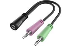 Hama 3,5-mm-Audio-Klinke-Adapter (schwarz)