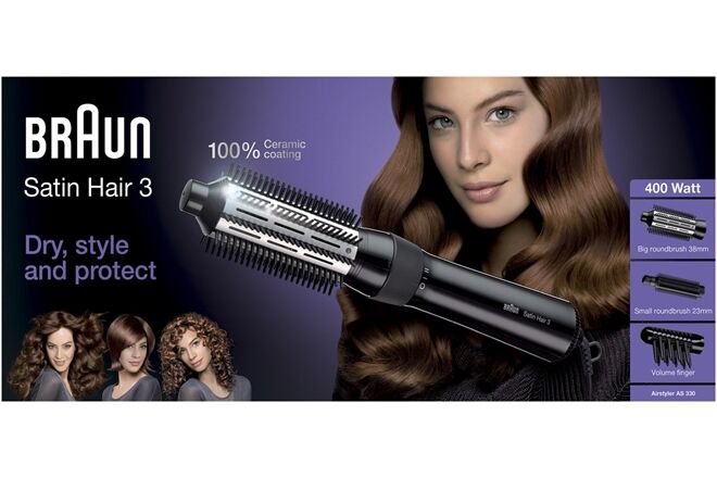 Braun AS 330 Satin Hair 3 Schwarz