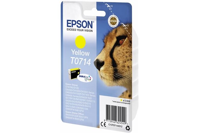 Epson T0714 Y 07 Gelb