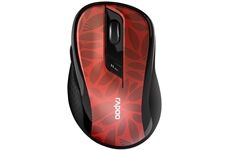 Rapoo 184543 M500 MULTI-MODUS MAUS R Dunkelrot