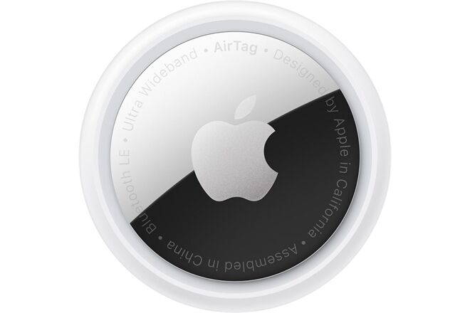 Apple AirTag - Silber - Weiß - iOS 14.5 - IP67 - C