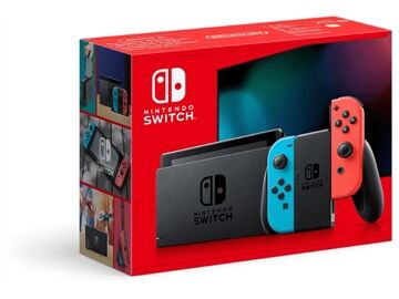 Nintendo Switch Konsole (neon rot/neon blau)