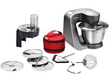 Bosch MUM59N26DE Schwarz-Edelstahllook